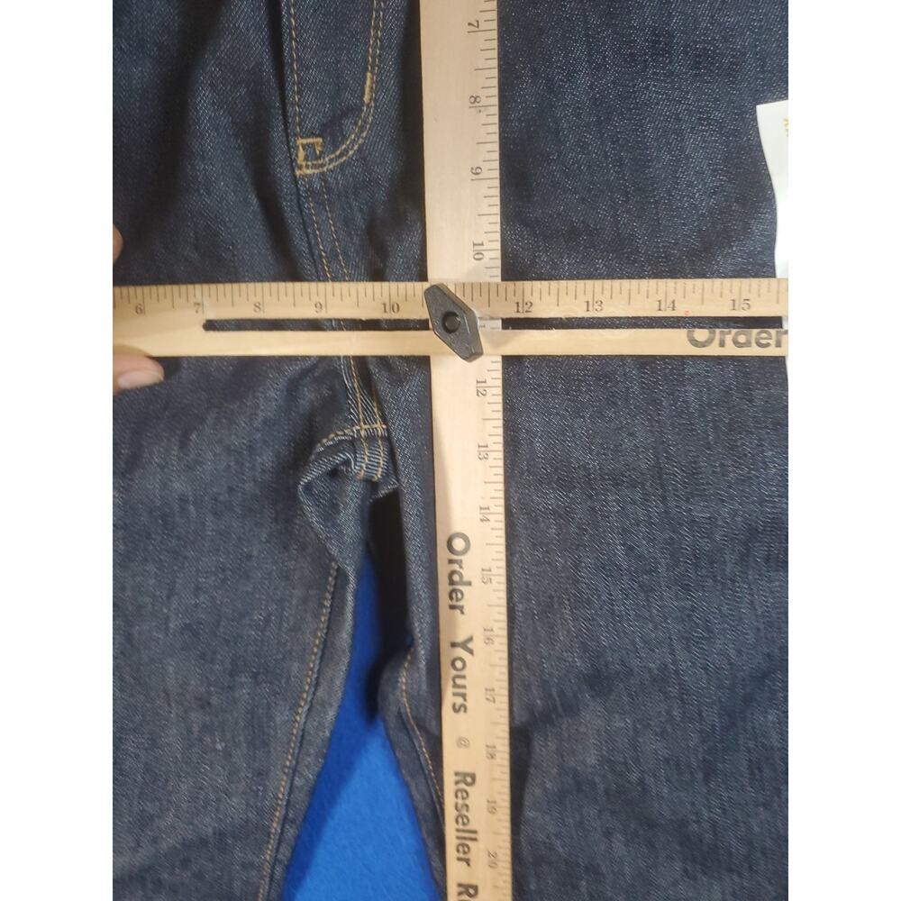 Old Navy Loose Boot-Cut Husky Women's Denim Jeans Size 14 straight Thigh - Picture 15 of 16